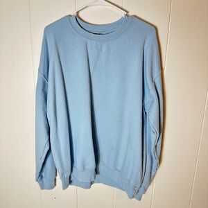 Gildan Light Blue Crewneck Sweater G18000